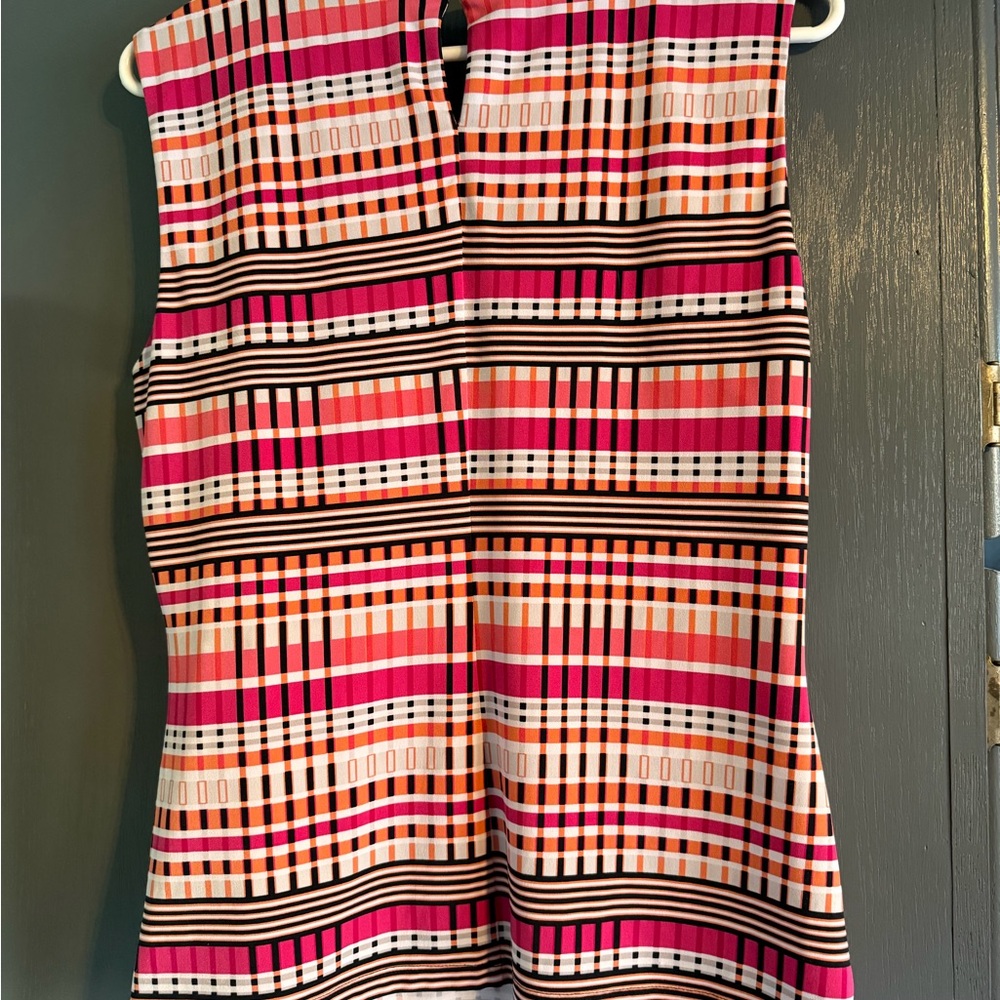 Calvin Klein Multicolor Striped Sleeveless Top